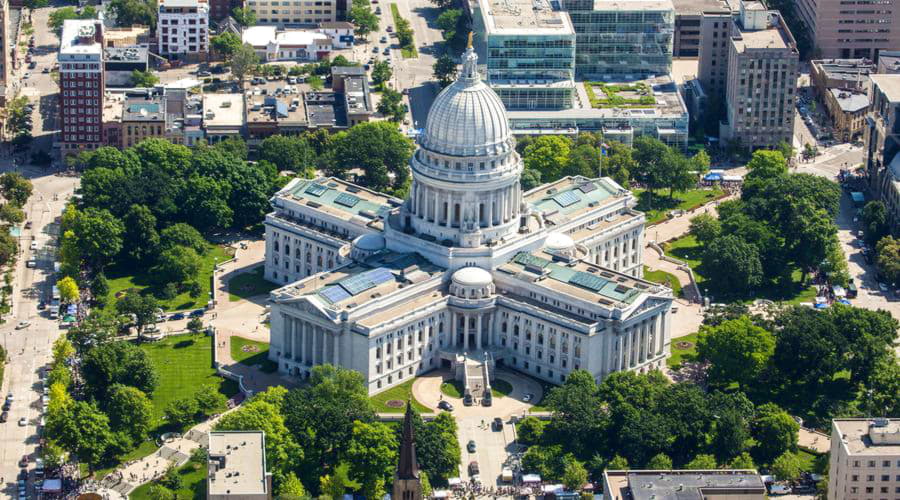 Quais são as escolhas de veículos mais populares em Madison?